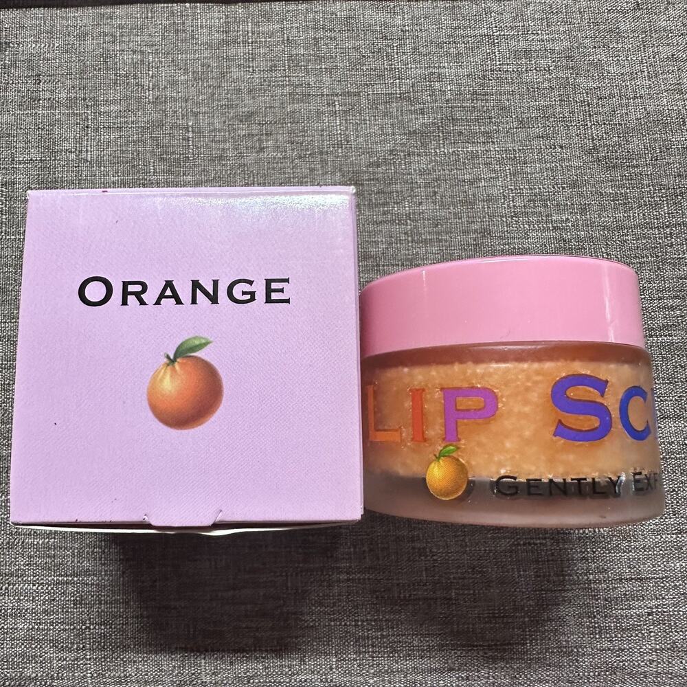 Orange Lip Scrub Gently Exfoliates Daizykat Cosmetics - 50grams *** NEW ***